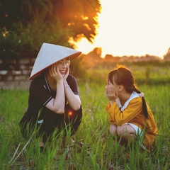 Winding Path Through Sunlight