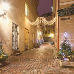 Lanterns Along the River