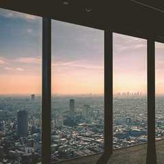 Midnight Rooftop Static